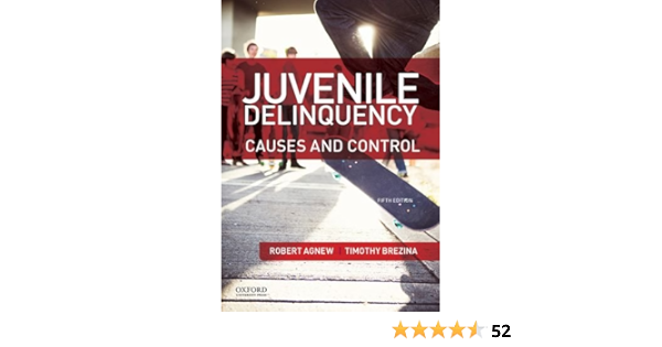 Juvenile Delinquency Causes And Control Agnew Robert Brezina Timothy 9780199388462 Books