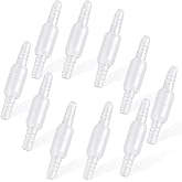 YONCOZY 10-Packs Oxygen Tubing Swivel Connector for Oxygen Tubing - Oxygen Cannula Connector, Avoid Tangling of Tube (Male to Male)