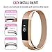 Oitom Fitbit Alta HR Accessory Bands and Fitbit alta Replacement Band, (2 Size) Large 6.7