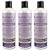 PsoriaTrax Coal Tar Psoriasis Shampoo 25% Coal Tar Solution Three 12oz Bottles - Psoriasis - Equivalent to 5% Coal Tar