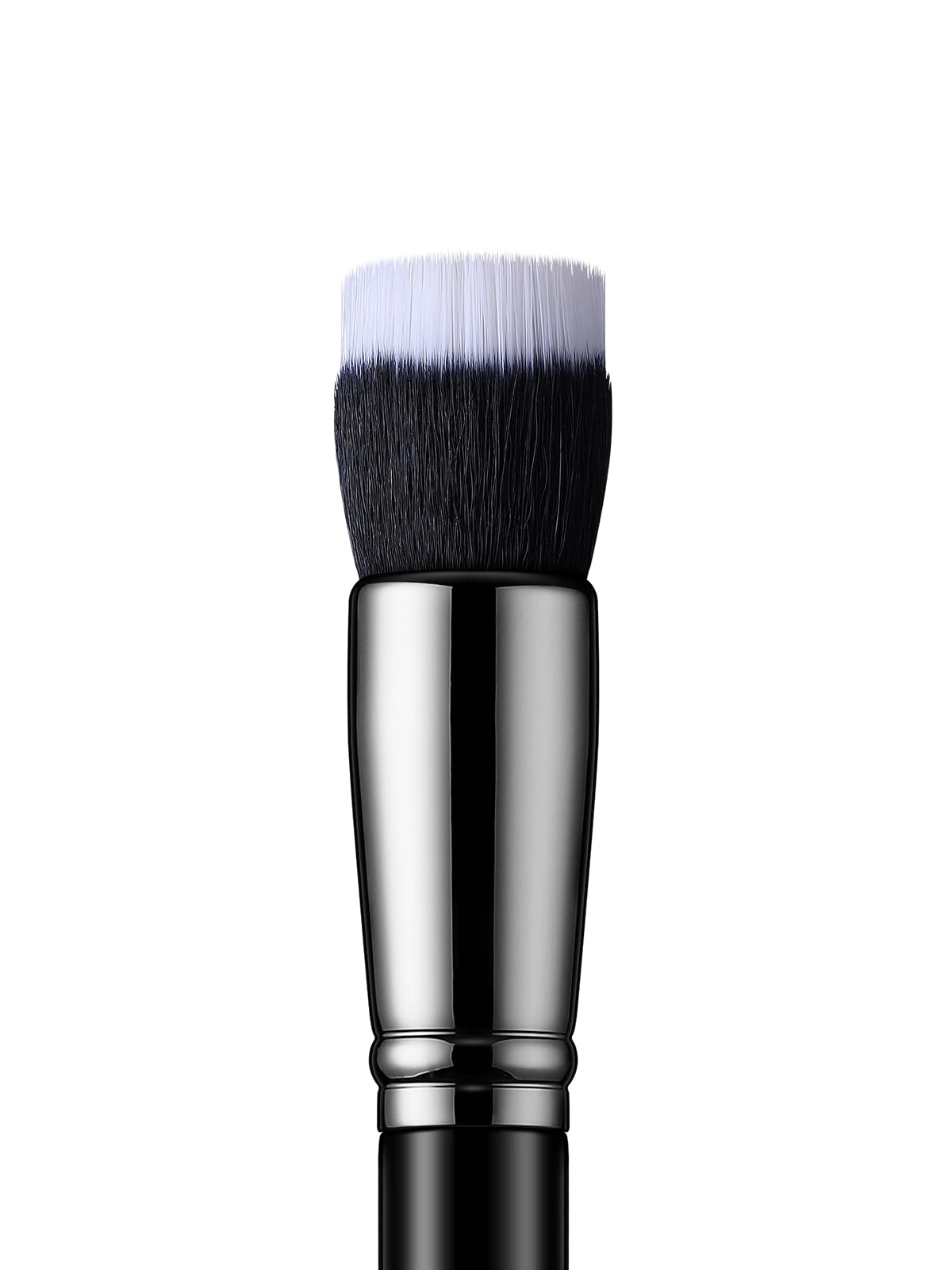 Stippling brush, EIGSHOW Stippling Makeup Brush Duo Fibers Wood Handle Brushes Perfect for Face Foundation, Blending, Highlight, Blush, Mineral Makeup (F611) — image 1