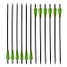 kaimei Archery Carbon Arrow 20 Inch Crossbow Bolts Arrow with 4 Inch vanes for Competition Practice Hunting (Pack of 12)