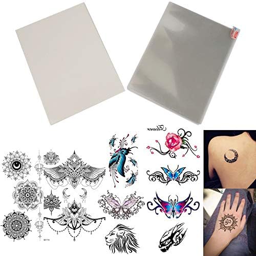 10 Sheets A4 Temporary Tattoo Transfer Paper Printable Waterproof