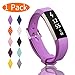 KingAcc Compatible Replacement Bands for Fitbit Alta HR, Fitbit Alta, Silicone Fitbit Alta HR Band Alta Band, Buckle Wristband Strap Women Men Large Small