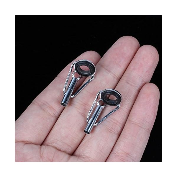 Goture-Saltwater-Fishing-Rod-Tip-Stainless-Steel-Guides-Rings-Repair-Kit-DIY-Variety-of-Sizes-Spinning-Pole-Accessories