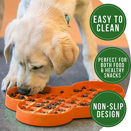 Hyper Pet SloDog Slow Feeder Dog lick mat (Perfect for Dog Food