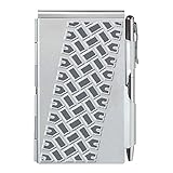 Wellspring Flip Note, Silver Tire Track (FlipNote-TireTrack)