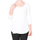 Sympli Women's Go to Classic T Relax, 3/4 Sleeve