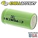 (5-PACK) Exell 1.2V 2/3AA Size 700mAh NiMH Rechargeable Button Top Batteries use w/electric mopeds meters two radios electric razors toothbrushes cameras mobile phones pagers medical instruments
