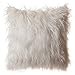 Carstens, Inc NE00662 Throw, 18x18 Stuffed Pillow, White