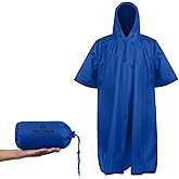 Arcturus Rain Ponchos | Adjustable Hood | Waterproof Ripstop Nylon | Great for Hunting, Fishing & Camping