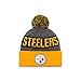 Men's New Era Pittsburgh Steelers 2016 Classic Sport Knit Hat Heather Grey Size One Size