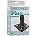 Doc Johnson Vac-U-Lock Accessories - Black Plug With Snaps - Secures Dildo to Vac-U-Lock Harness