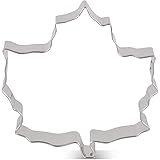 KENIAO Maple Leaf Cookie Cutter, 3.4", Stainless Steel