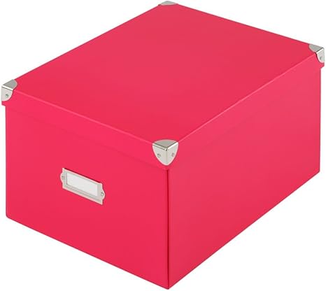Amazon ぼん家具 ふた付き収納ボックス カラーボックスの整理にも 折りたたみストレージボックス Xl チェリーピンク 収納ケース ボックス オンライン通販