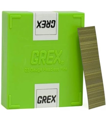 GREX P6/35L 23 Gauge 1-3/8-Inch Length Headless Pins (10,000 per