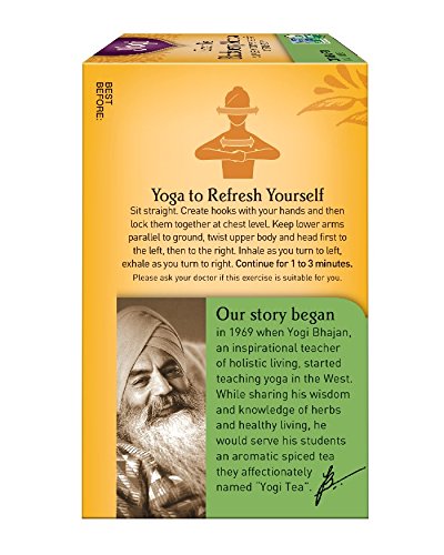 Algopix Similar Product 10 - Yogi Tea Blackberry Moringa Green Tea
