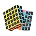 Twister.CK 5x5 Speed Cube Magic Cube Brain Teaser Puzzles with Carbon Fiber Sticker