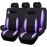 Flying Banner Car Seat Covers Front Seats Rear Bench Polyester car seat Protectors Easy installations Rear Bench Split Classic Man Lady Truck
