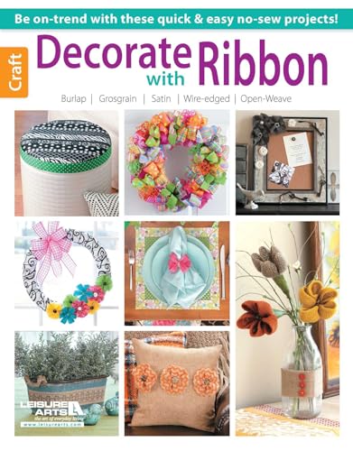 Leisure Arts Decorate with Ribbon Book
