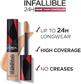 L'Oréal Paris Infallible More Than Concealer 326 Vanilla 24H Full Coverage view 4
