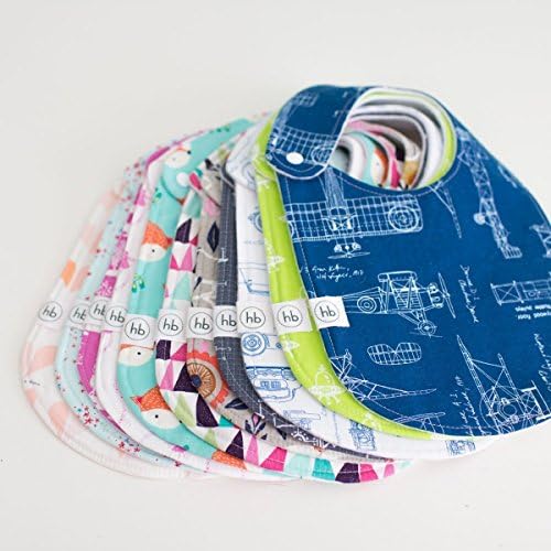 Limited Edition Charlie Bib / Snap Bib for Infants &amp; Toddlers / Choose your favorite!