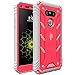 LG G5 Case, POETIC Revolution Series [Premium Rugged][Shock Absorption & Dust Resistant] Complete Protection Hybrid Case w/ Built-In Screen Protector for LG G5 (2016) Pink/Gray