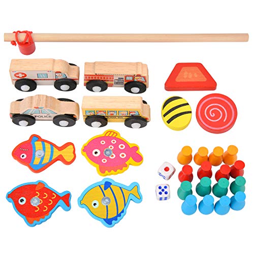 image for Amagoing Activity Cube, 11 in 1 Baby Educational Toys Wooden Activity 