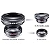Cell Phone Camera Lens - HCE Universal Professional HD Camera Lens Kit 0.45x Super Wide Angle Lens & 12.5X Super Macro Lens for iPhone 7, 6s, 6, 5s & Most Smartphones