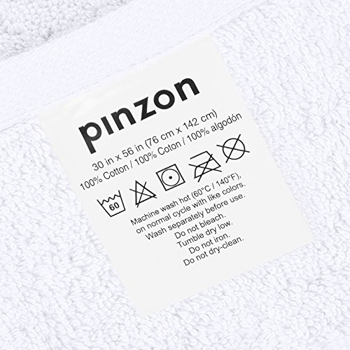 5 Pinzon+Organic+Cotton+Towels+White