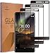 Mr.Shield [3-PACK] Designed For Nokia 6.1 (Nokia 6 2018) [Full Cover] Screen Protector with Lifetime Replacement