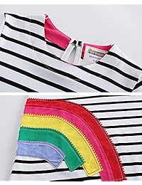 Fiream - Vestido de manga larga de algodón para niña