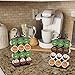 TEXASDELUXE K Cup Holder by Texas Deluxe Gift Style Single Serve Coffee Pod Storage Drawer for K-Cup Pods K-Cup Display Steel Rack 12 Coffee Pods Holder with Anti-Skid Rubbers - Black