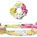 Jastella 50 Pcs Chiffon Hair Elastic ties Including 20 Assorted Chiffon Flowers Scrunchies 30 Braided Elastic Thick Hair Bands Scrunchy Hair Bow Ties Ropes Scrunchie for Women Girls Hair Accessories