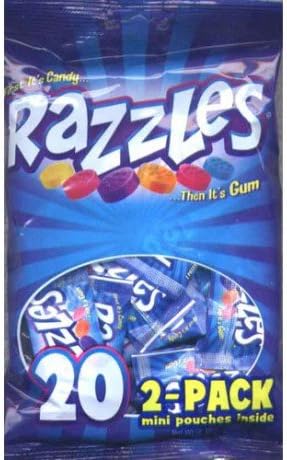 RGP 93826 Razzles 1.7 Oz 2-Pack Peg Bag44; Pack Of 12