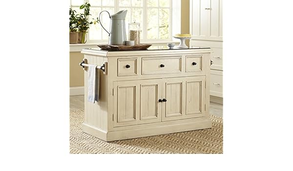 Amazon Com Birch Lane Harris Kitchen Island Solid Pinewood