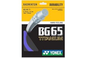 Yonex BG-65 Ti Blue Badminton String