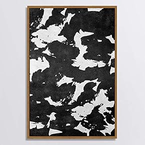 signwin Framed Canvas Wall Art Black and White...