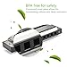 Imelod 10 Hole Diatonic Harmonica for Beginners Kids,Harmonica Key of C with Case and Cleaning Cloth (Silver)