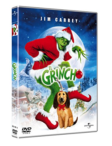 Film Di Natale Per Bambini.Il Grinch Amazon It Christine Baranski Jim Carrey Clint Howard Bill Irwin Taylor Momsen Ron Howard Christine Baranski Jim Carrey Film E Tv