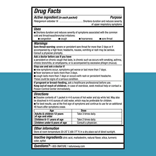 image for Nature's Way Umcka® ColdCare Shortens Duration & Reduces Severity, So