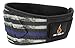 Fire Team Fit Weightlifting Belt, Weight Belt, Weight Lifting Belt for Men and Women, 6 Inch, Back Support for Lifting, Squat and Deadlifting Workout Belt (Blue Line, 30