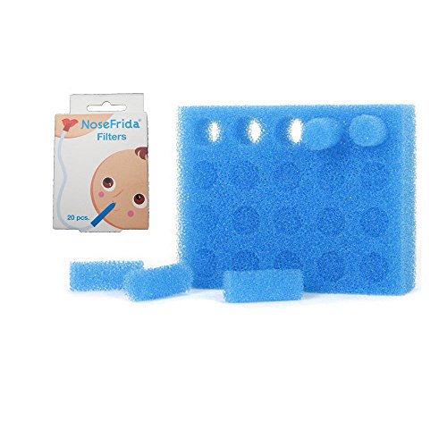 BooTool(TM) NoseFrida Nasal Aspirator Replacement Filters 20 Pc Snotsucker Baby Infant Nose