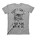 Sorry I Cant? I Have Plans with My Cat - Mens or Womens Organic Cotton Funny Pet Slogan T-Shirt Grey