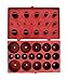 ABN Assorted O Ring Kit - SAE Rubber O Rings Assortment Set, 407 Piece Assorted O Ring Rubber Washer Set