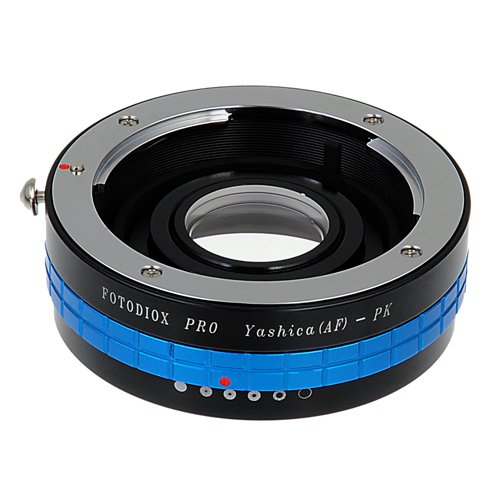 Fotodiox Pro Lens Mount Adapter, for Yashica AF lens to Pentax K-Mount (PK) DSLR Cameras