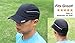 Fitdom Lightweight All Sports Cap Perfect Hat for Running, Hiking, Tennis, Golf & More Black