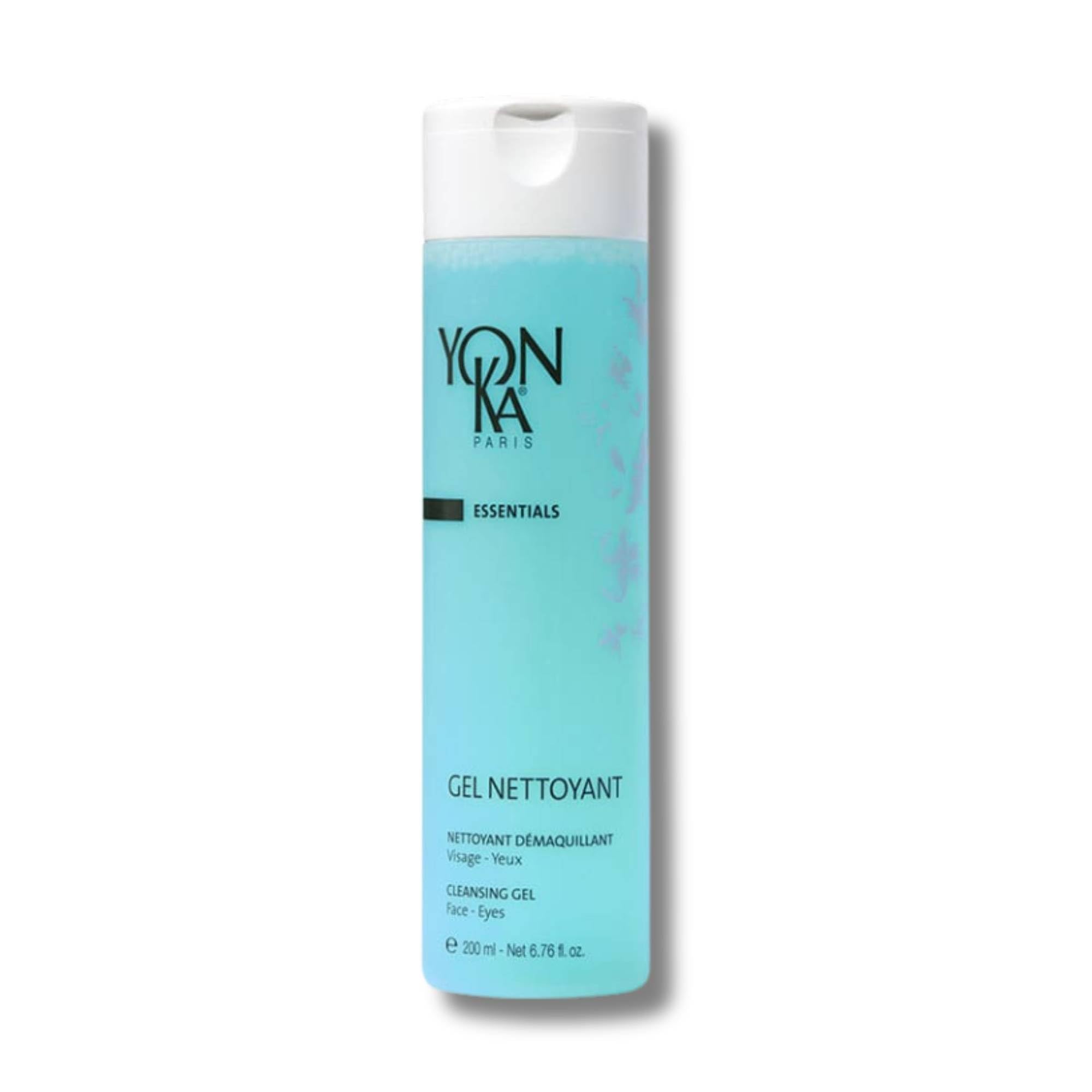 Face Cleanser Gel Yonka 200ml | 94% Natural Origin Gentle Cleansing Foam for Face Wash and Makeup Remover | Clears and Purifies all Skins, Perfect for Acne Prone and Oily Skin | Red Algae and Iris — image 1