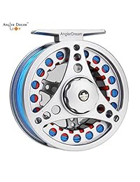 AnglerDream 1 2 3 4 5 6 7 8WT   Carrete de pesca con carrete de pesca de aleta grande