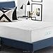 LUCID 16 Inch Plush Gel Memory Foam and Latex Four-Layer-Infused with Bamboo Charcoal Mattress, Twin XL